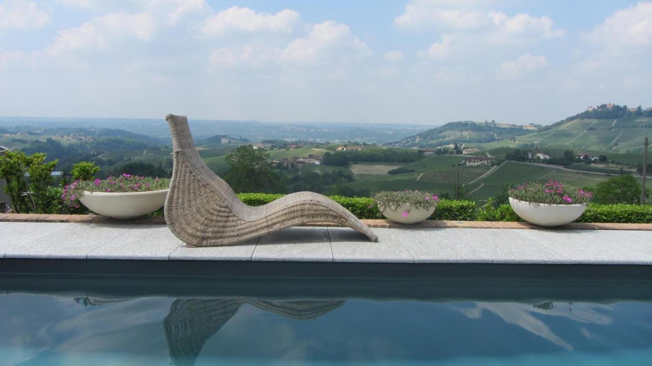Reva Residences And Pool Monforte dʼAlba Exteriör bild